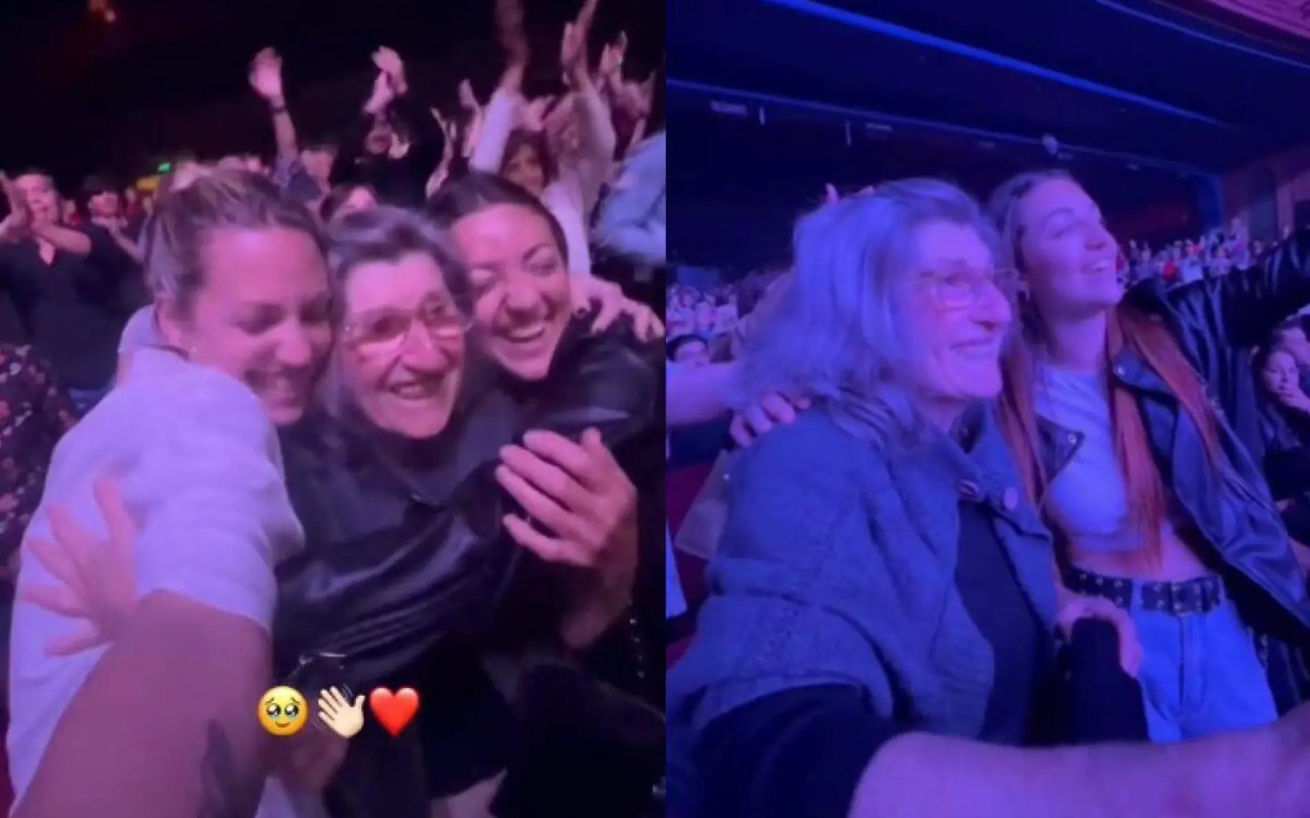 abuela en concierto